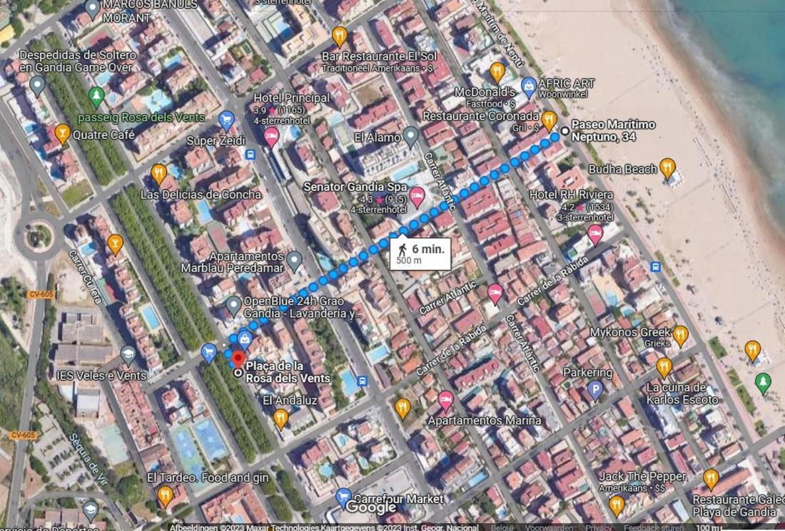 Jardin 5 Playa De Gandia - No Fiestas - Con Wifi Apartment Ngoại thất bức ảnh
